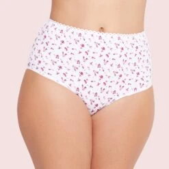 Panty Blanc Best Cotton Print -Bestform BL05221 9A0 WEB 1