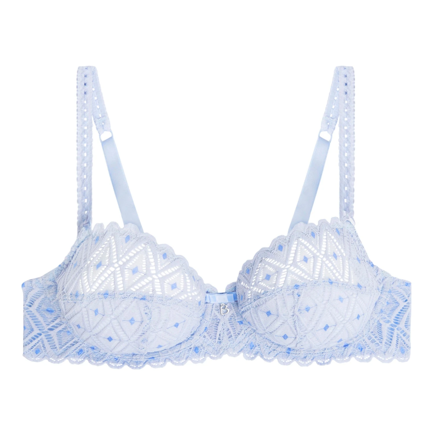 Soutien-gorge Emboîtant Avec Armatures Bleu Tendre AMELIA 3 Soutien-gorge Emboîtant Avec Armatures Bleu Tendre AMELIA