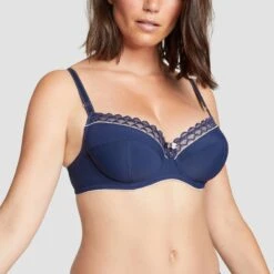 Soutien-gorge Emboîtant Avec Armatures Marine Sydney Pure -Bestform BL14563 021 WEB 1