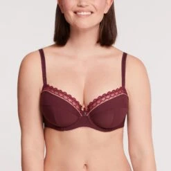 Soutien-gorge Emboîtant Avec Armatures Cassis Sydney Pure -Bestform BL14563 08B WEB 11