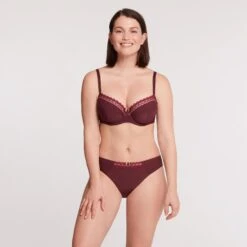 Soutien-gorge Emboîtant Avec Armatures Cassis Sydney Pure -Bestform BL14563 08B WEB 3