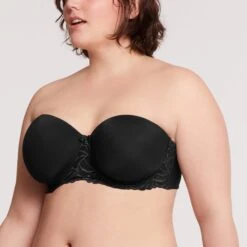 Soutien-gorge Bandeau Avec Armatures Black Pampelune -Bestform BL25453 032 WEB 11